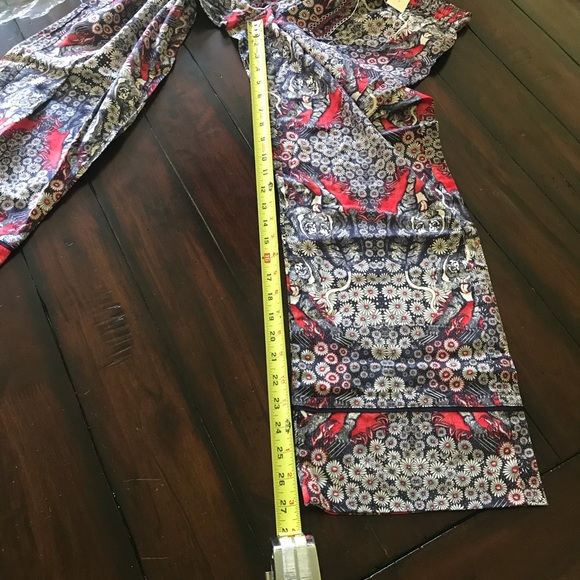 NWT Anthropologie Artist Flannel Pajama Pants. Size medium - Picture 9 of 10